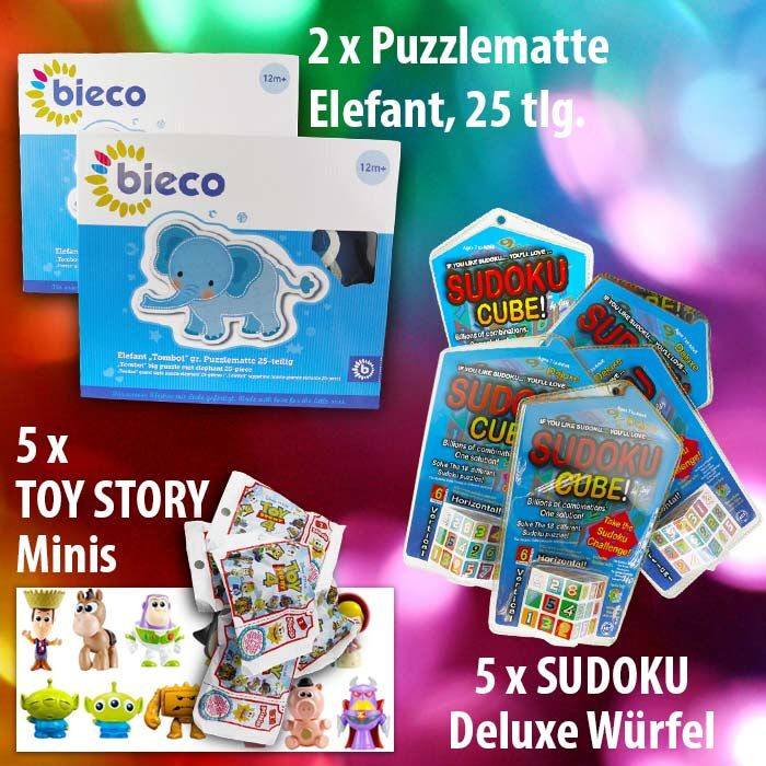 Mitgebsel Kindergeburstag Partybox Tombola 12-tlg. | Nummer 2 Mitgebsel Kindergeburstag Partybox Tombola 12-tlg. | Nummer 2