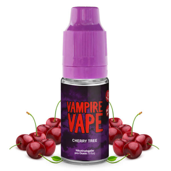 Liquid Cherry Tree Vampire Vape 10ml 06 mg/ml (mittel)