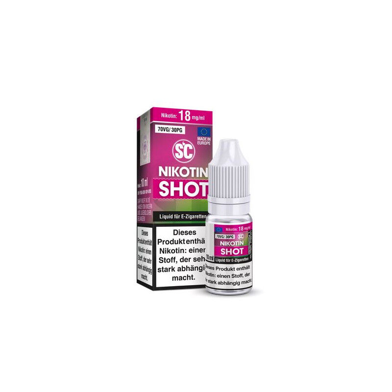 Nikotin Shot 10ml SC 70VG/30PG 18mg/ml