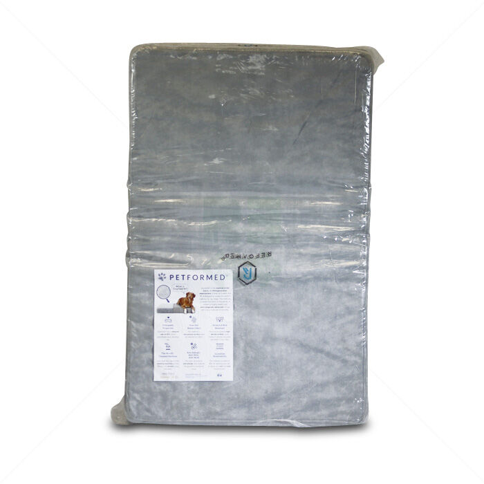 Matratze Petformed Orthopädisch für Hunde 104x65 cm grau