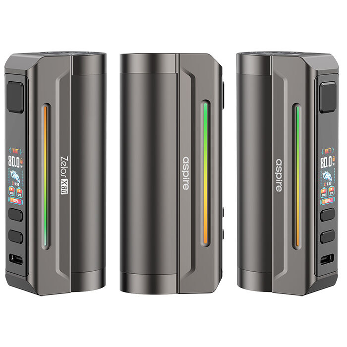 Akkuträger ASPIRE Zelos X80 80 Watt 1x18650 gunmetal