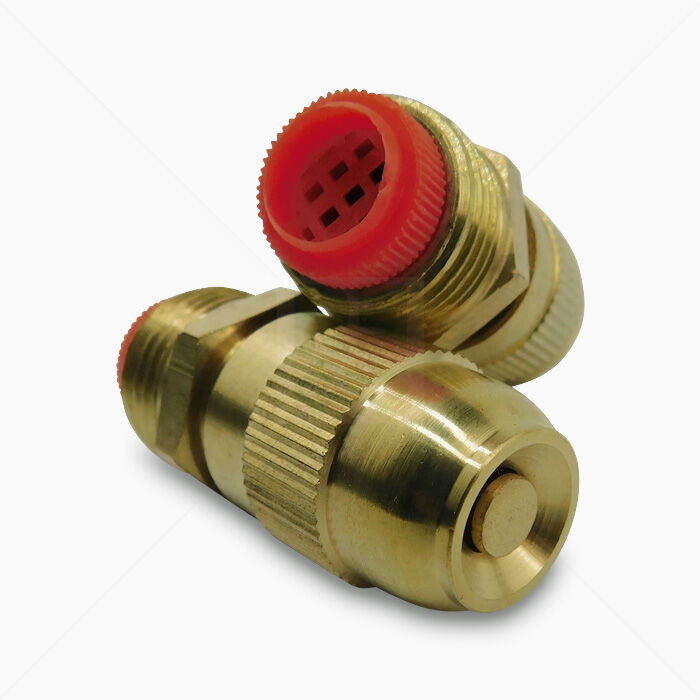 Sprühdüse Bewässerung 2er Set G1/2 Zoll Außengewinde Messing-Nebeldüsen für Bewässerungssprinkler