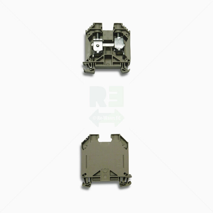 Klemme Weidmüller WDU 35 IR Durchgangs-Reihenklemme 35mm² dunkelbeige