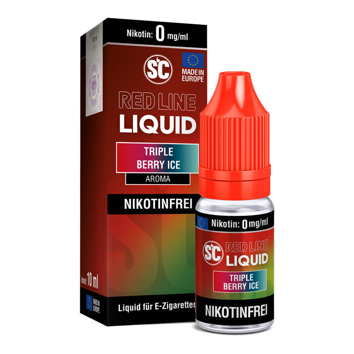 Liquid Red Line Triple Berry Ice SC 10ml 00 mg/ml (ohne)