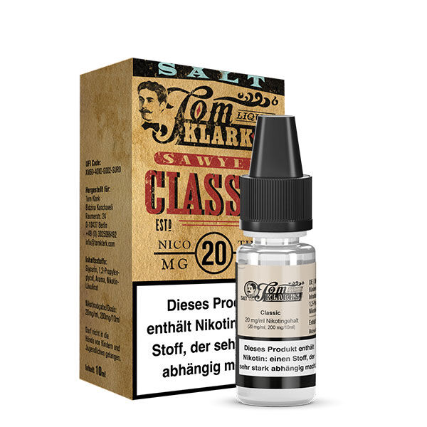 Liquid Nikotinsalz Classic Tom Klark's 10ml 20mg/ml