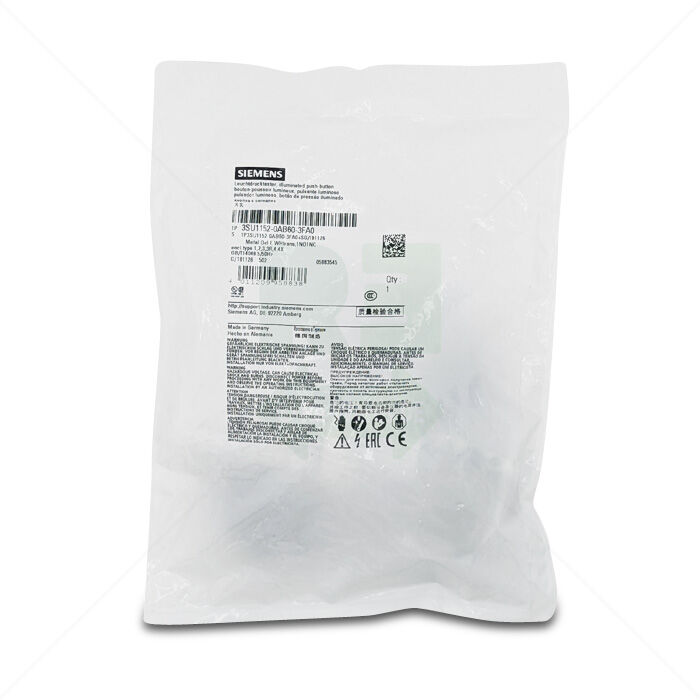 Leuchte Siemens 3SU1152-0AB60-3FA0 SIRIUS ACT Leuchtdrucktaster