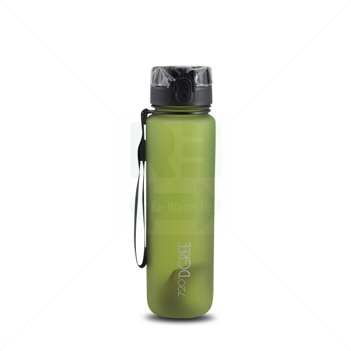 Trinkflasche 720°DGREE uberBottle softTouch aus Tritan 1000 ml Olive Green