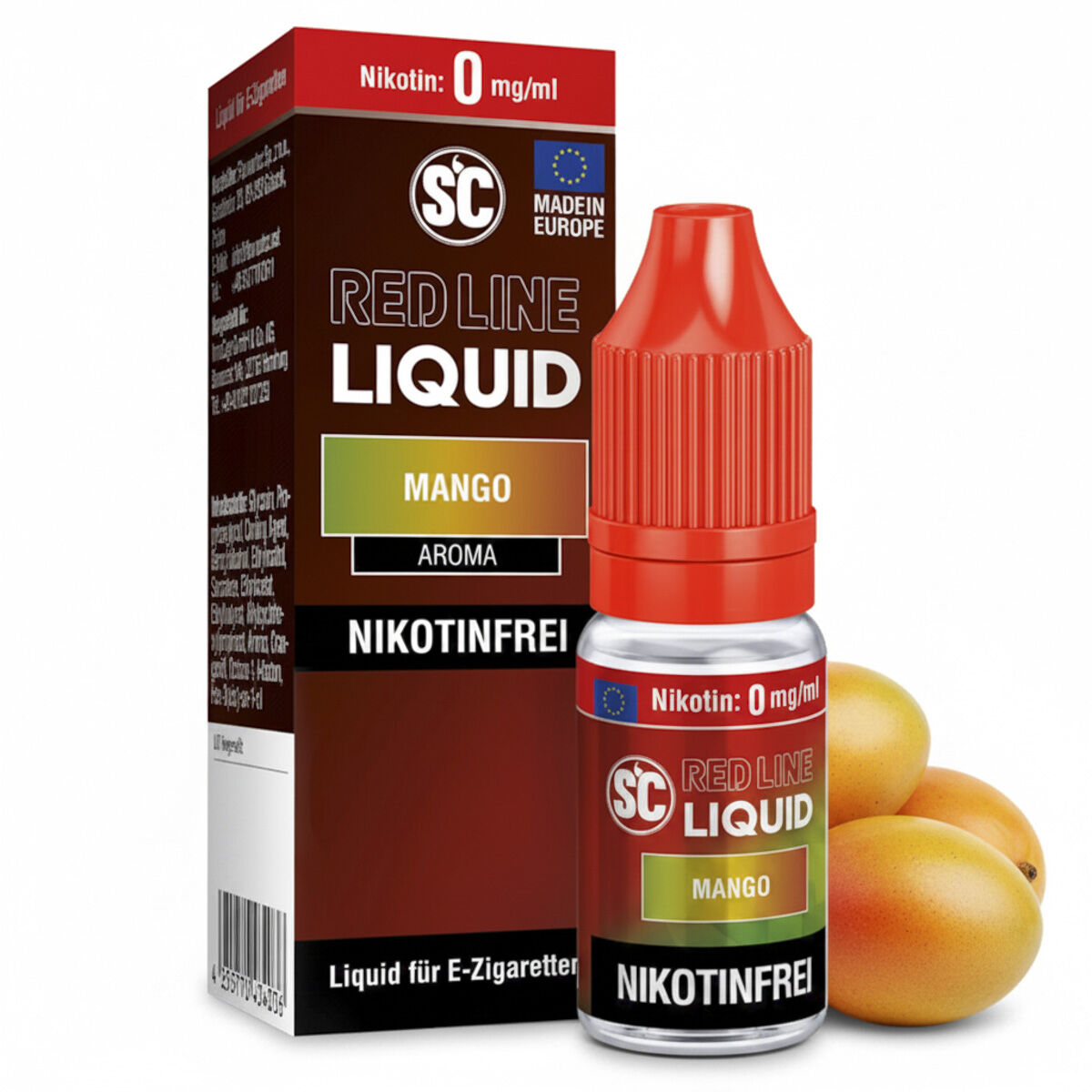 SC Red Line Mango Liquid 0 mg/ml – 10 ml