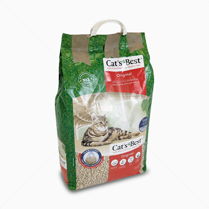Katzenstreu Cats's Best Original Naturstreu, hohe Saugkraft 8,6 kg