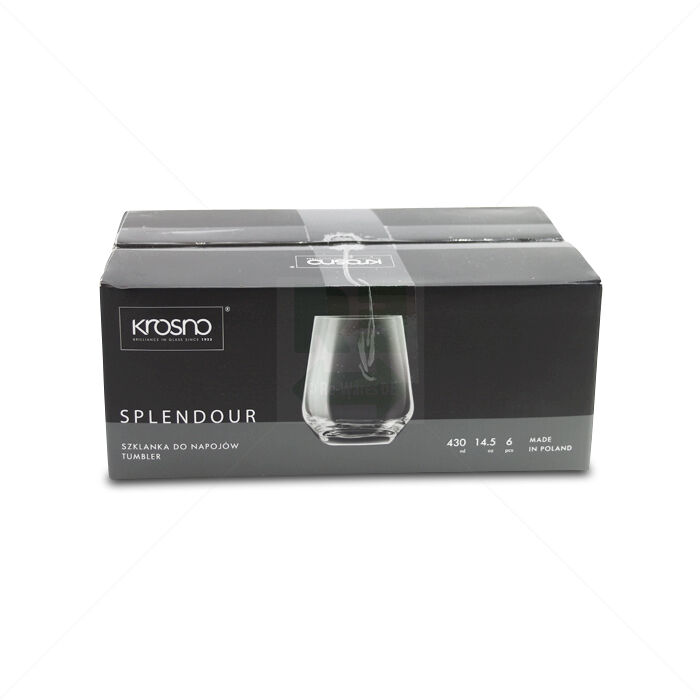 Whisky Glas krosno 400ml 6stk.