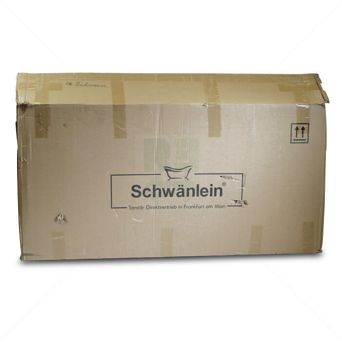 Faltbare Badewanne Schwänlein mit Deckel 117x62x55 cm grau