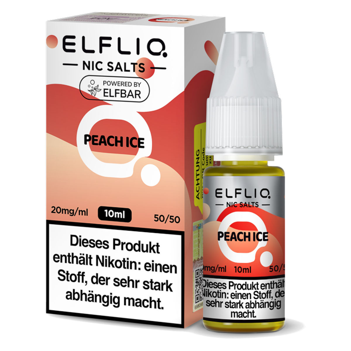 Liquid Nikotinsalz Peach Ice ELFLIQ 10ml 20mg/ml