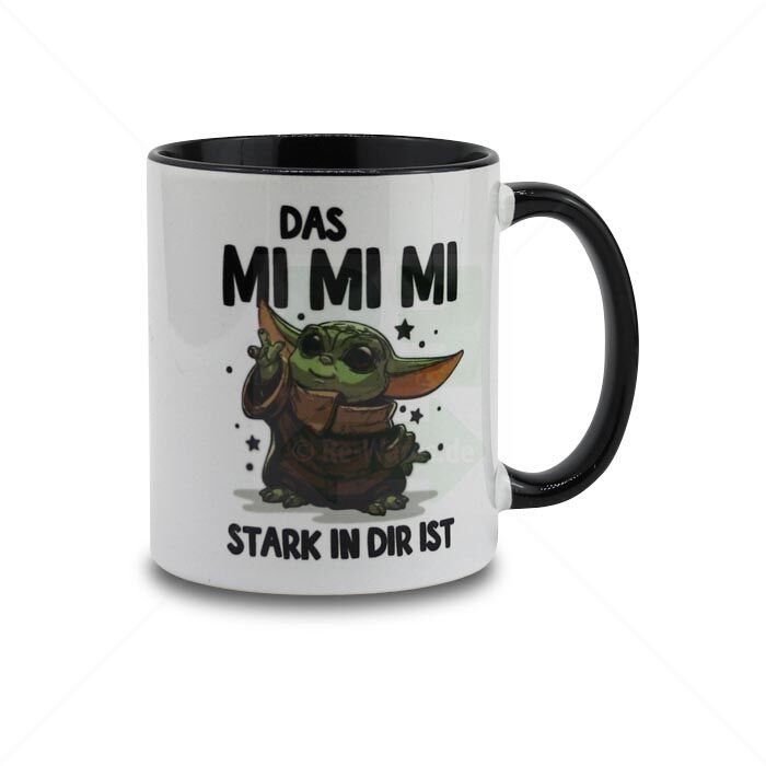 Tasse MoonWorks Das Mi Mi Mi stark in dir ist 325ml