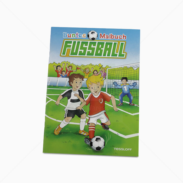 Malbuch Tessloff Buntes Fussballbuch