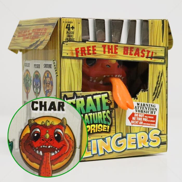 Spielfigur MGA Crate Creatures Flingers Serie 3 Char