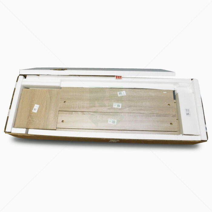 Badmöbel Hochschrank Dallas Karen Eiche Anthrazit