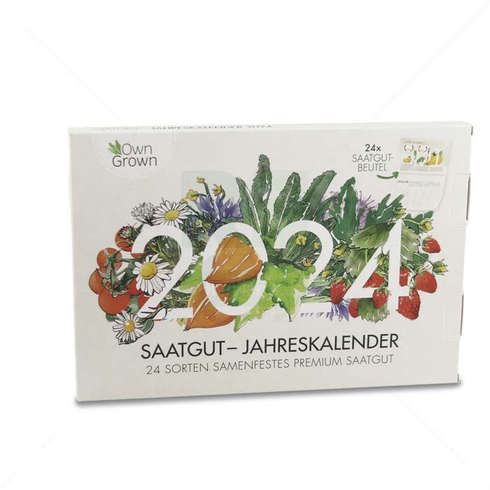 *A-WARE* Saatgut- Jahreskalender Own Grown 2024 *A-WARE* Saatgut- Jahreskalender Own Grown 2024