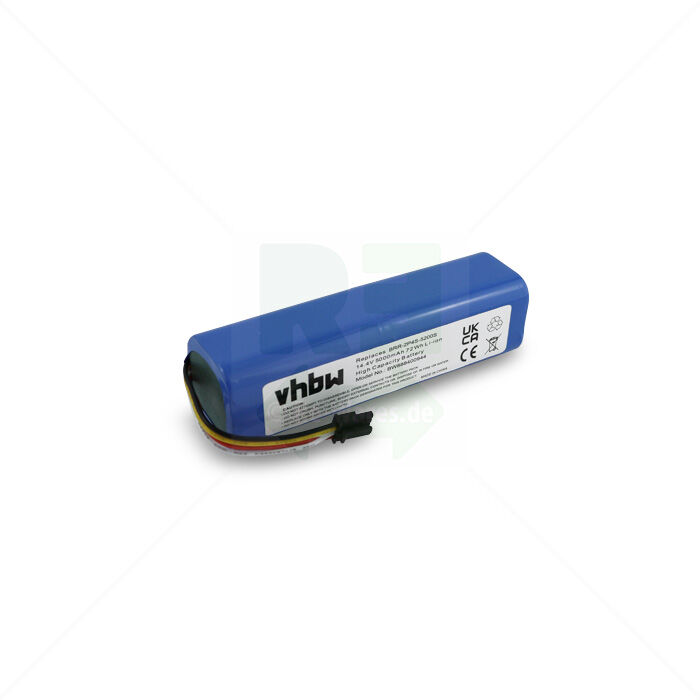 Ersatzakku vhbw 14,4V 5000mAh 72 Wh Li-ion BRR-2P4S-5200S