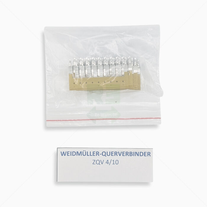 Querverbinder Weidmüller ZQV 4/10 Querverbinder, gelb 11Stück