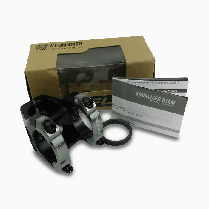 Fahrrad Lenker Vorbau EQUALIZER STEM Ø31.8 - 10mm Drop/Rise FUNN