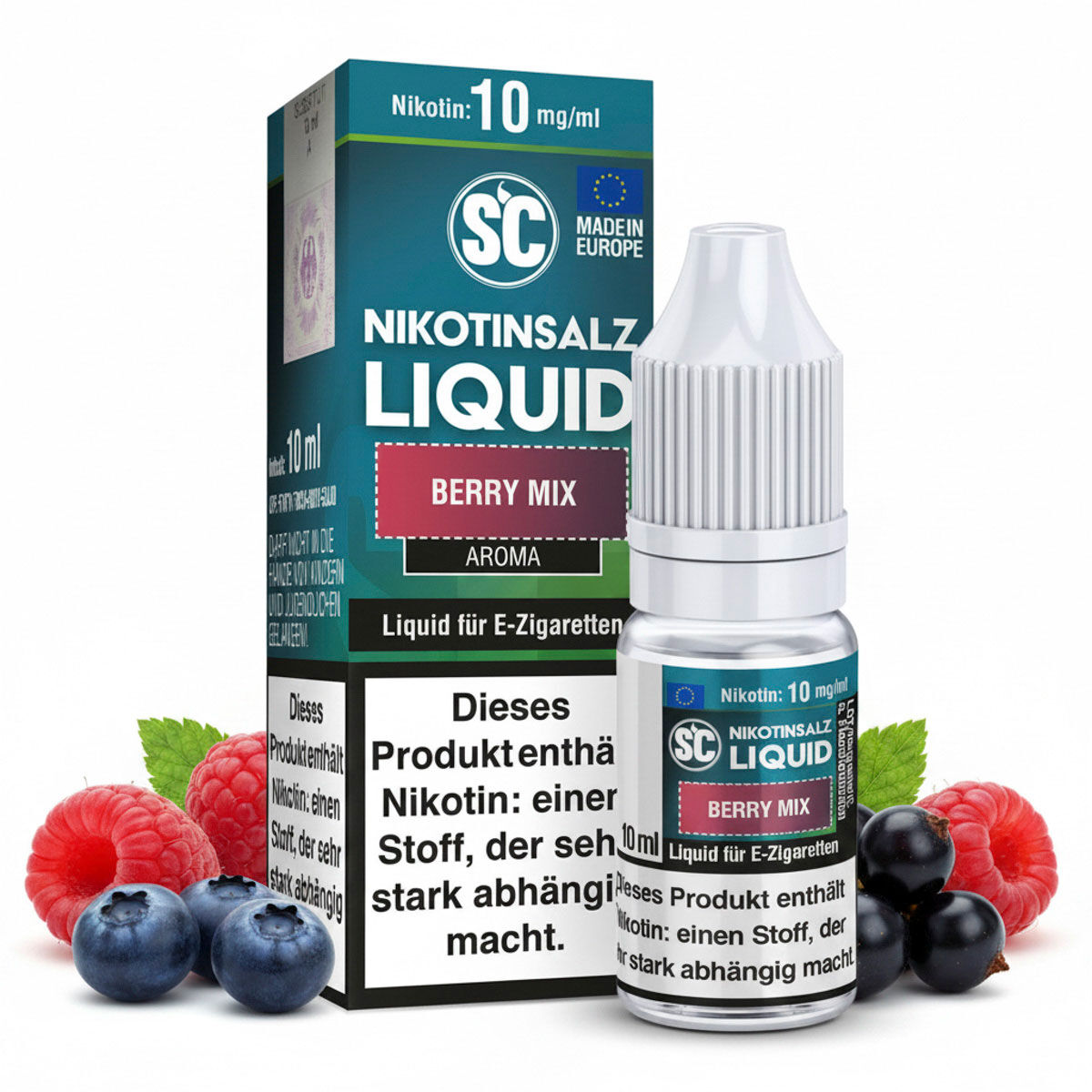 SC Liquid Nikotinsalz Berry Mix 10 ml