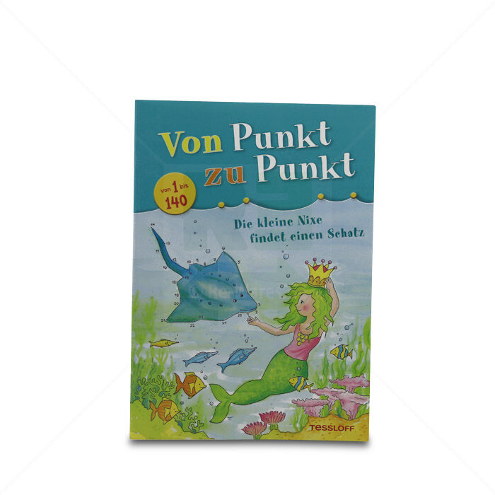 Heft Tessloff Von Punkt zu Punkt  Die kleine Nixe findet einen Schatz Heft Tessloff Von Punkt zu Punkt  Die kleine Nixe findet einen Schatz