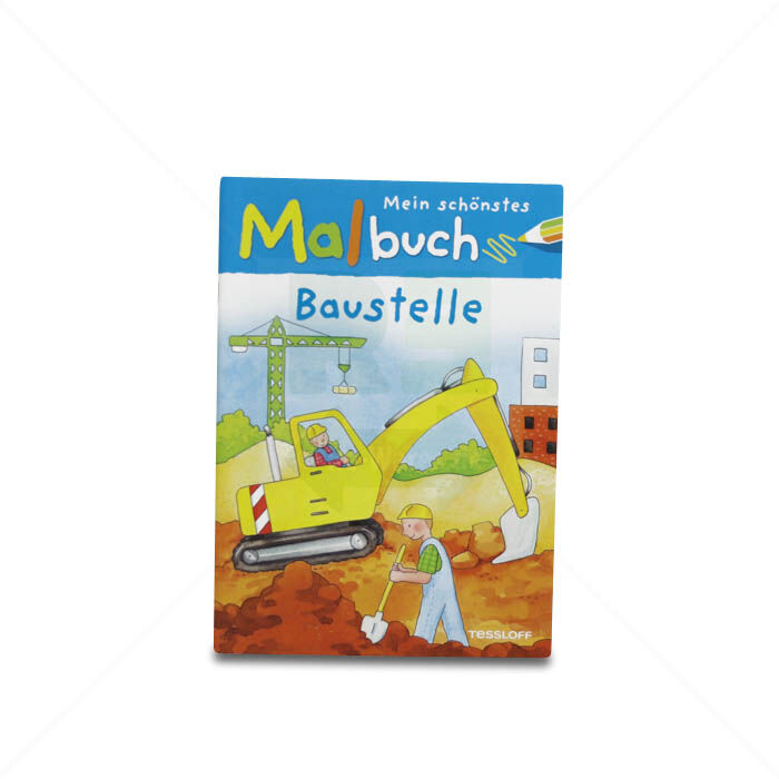 Heft Tessloff Mein schönstes Malbuch Baustelle Heft Tessloff Mein schönstes Malbuch Baustelle