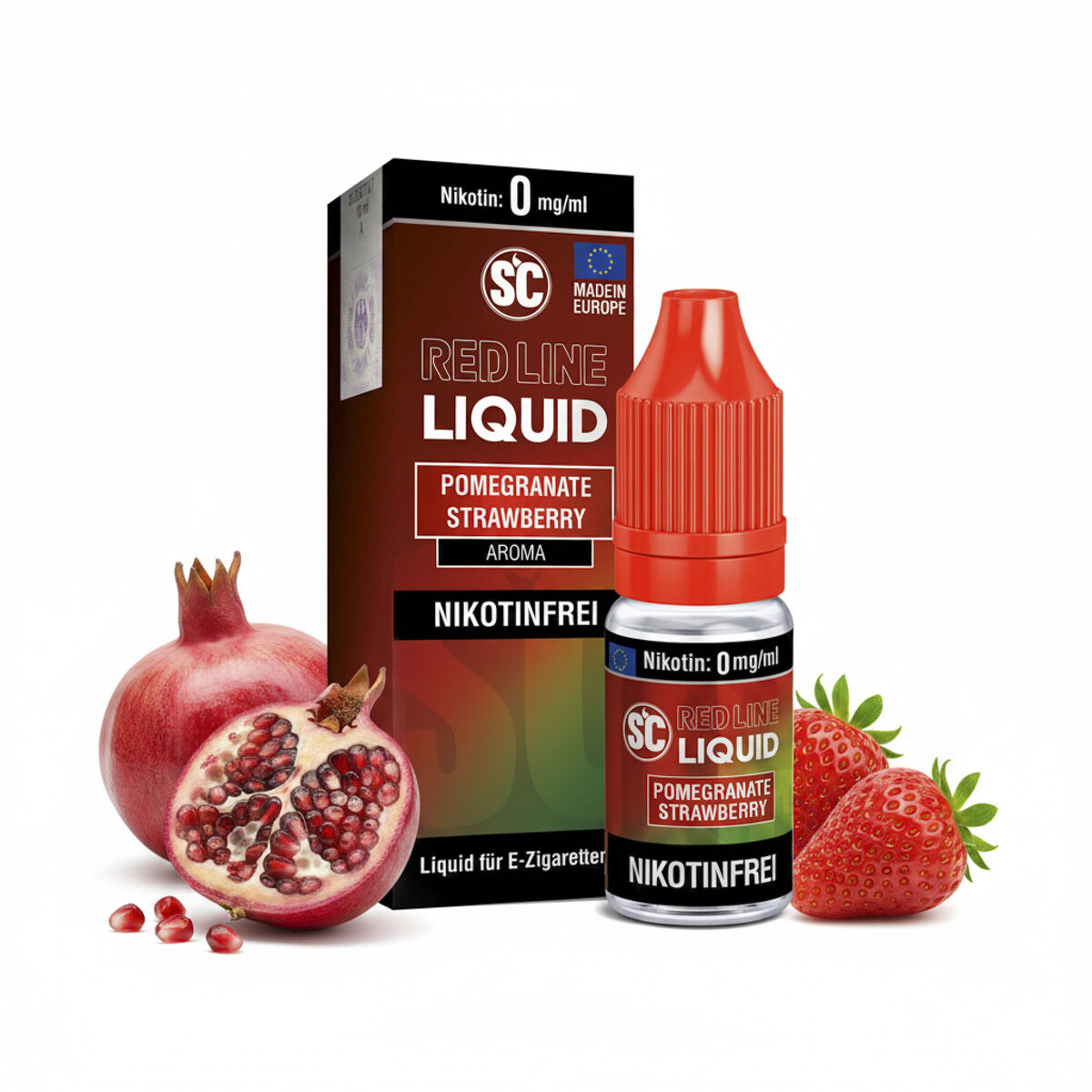 Liquid Red Line Pomegranate Strawberry SC 10ml 00 mg/ml (ohne)
