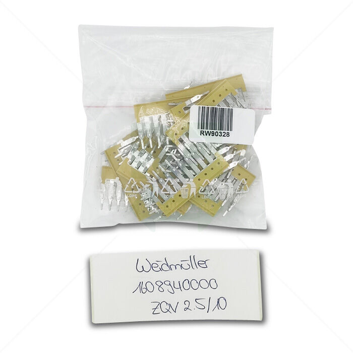 Querverbinder Weidmüller ZQV 2,5/10 Querverbinder, gelb 21 Stück