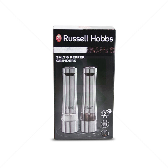 Salz und Pfeffermühle Russell Hobbs 2er-Set Elektrisch silber