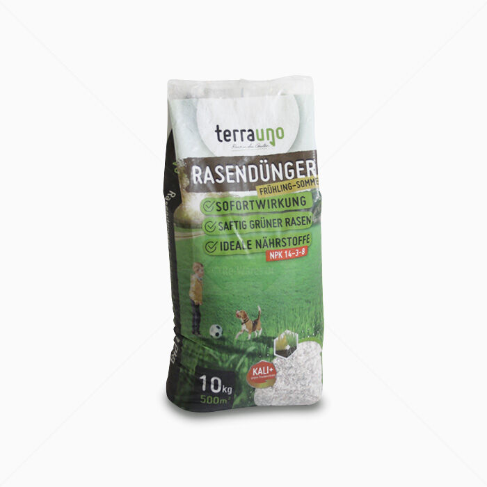 Rasendünger TerraUno Frühjahr/Sommer 10 kg für 500 m²
