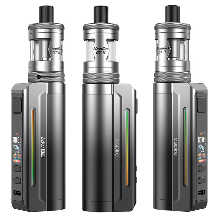 E-Zigaretten Set ASPIRE Zelos X80 black gradient
