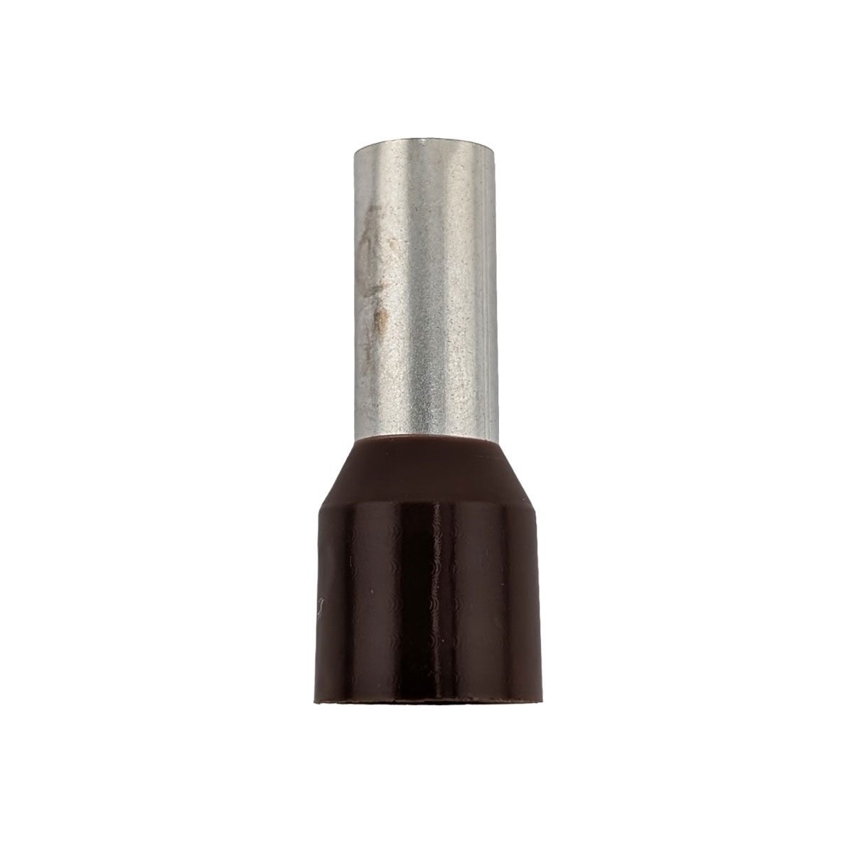 Aderendhülsen isoliert 10 mm braun – 20 Stück