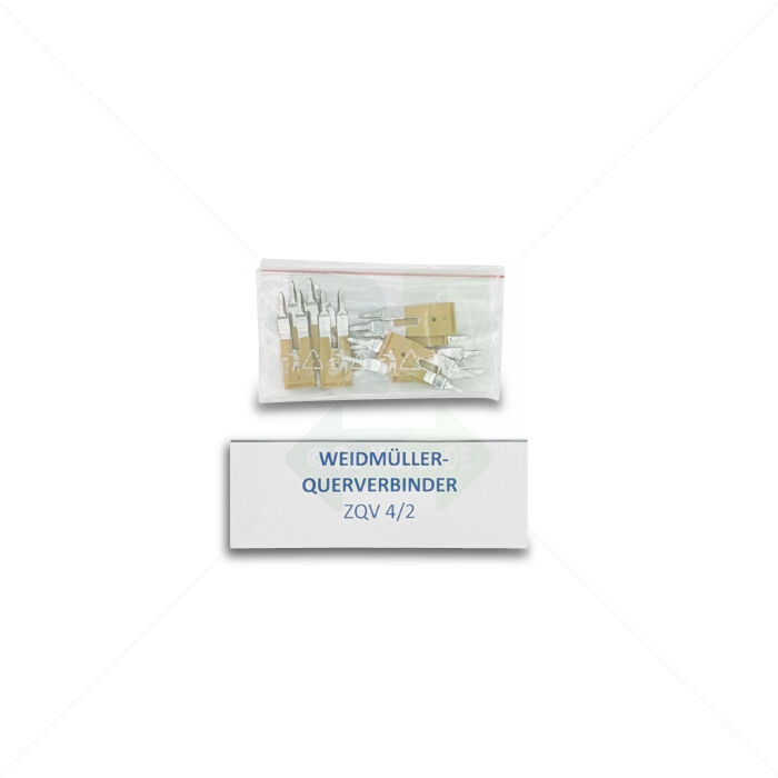 Querverbinder Weidmüller ZQV 4/2 Querverbinder, gelb 10 Stück