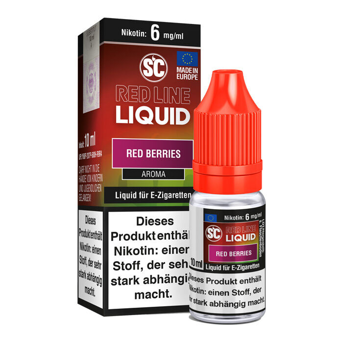 Liquid Red Line Red Berries SC 10ml 06 mg/ml (mittel)
