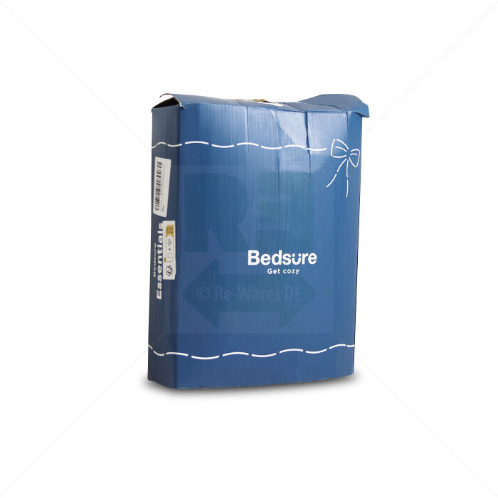 Decke zum Anziehen Bedsüre 150x200 grau