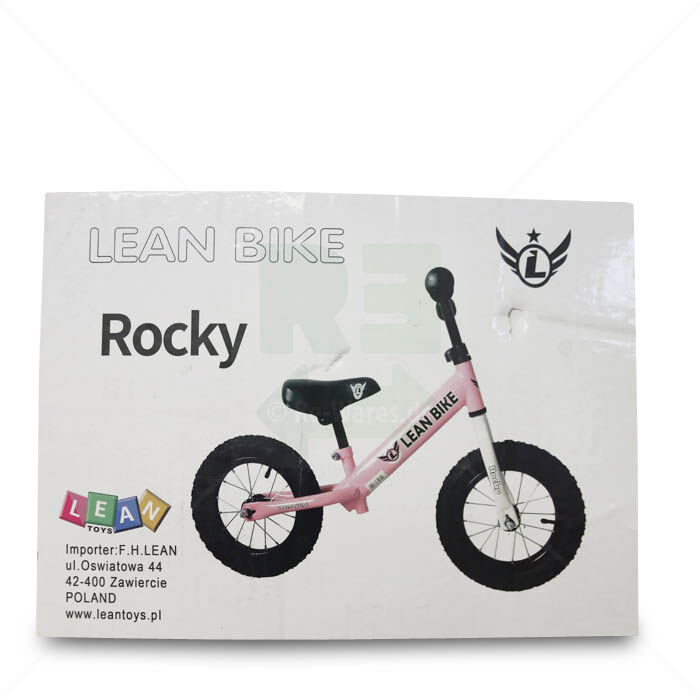 Laufrad LEAN Toys Rocky | rosa