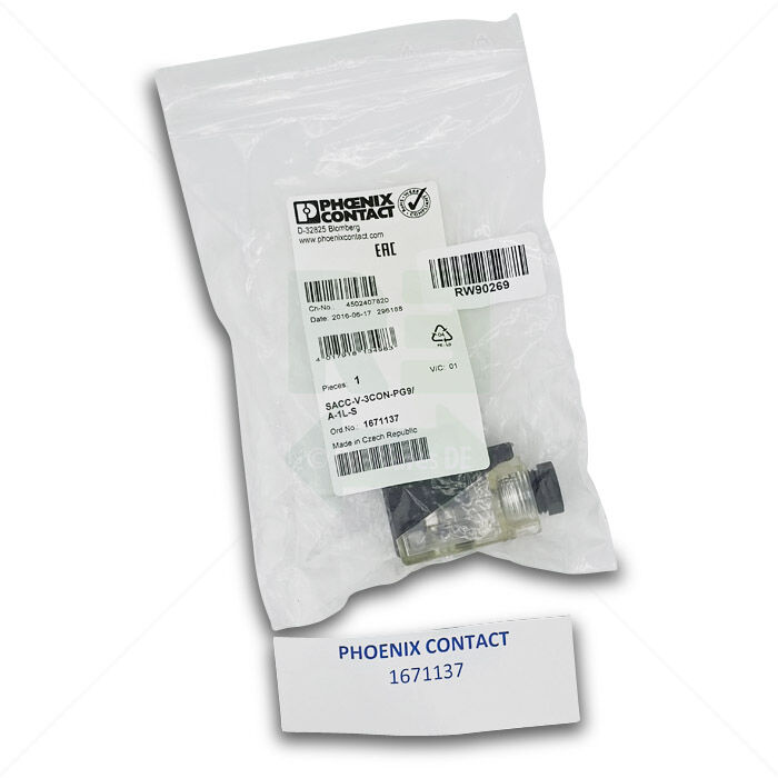 Stecker Phoenix Contact 1671137 Ventilstecker