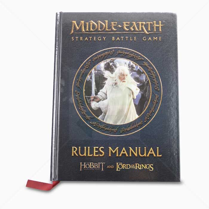 Hardcover Buch Middle-EarthStrategy Battle Game - Rules Manual - Englische Ausgabe