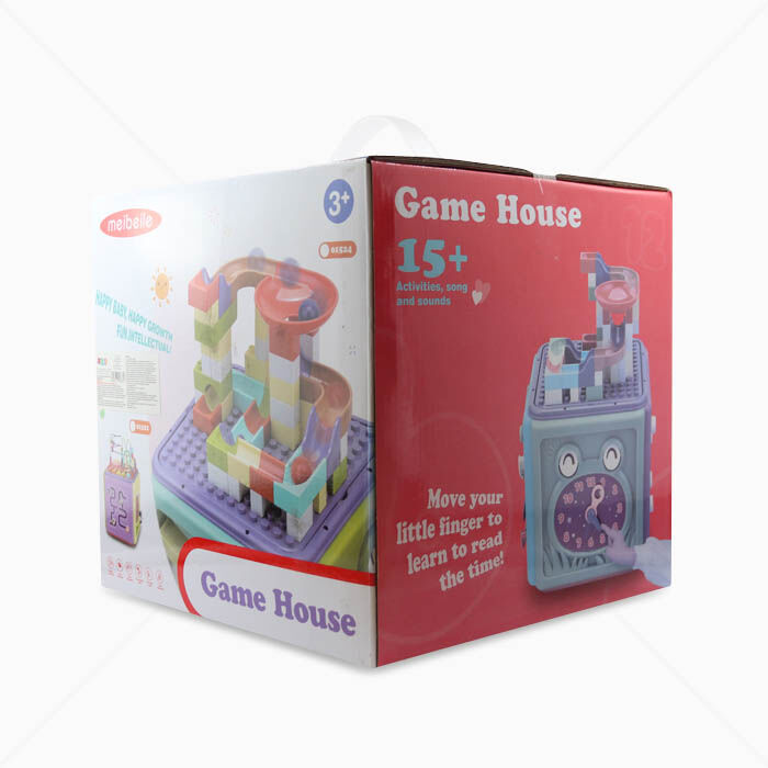 Lernwürfel LEAN Toys Game House Lernwürfel LEAN Toys Game House