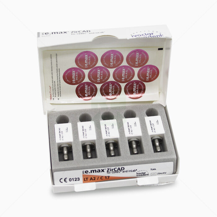 Zirkoniumoxidblock IPS e.max ZirCAD CAD/CAM Blöcke LT A2/C17