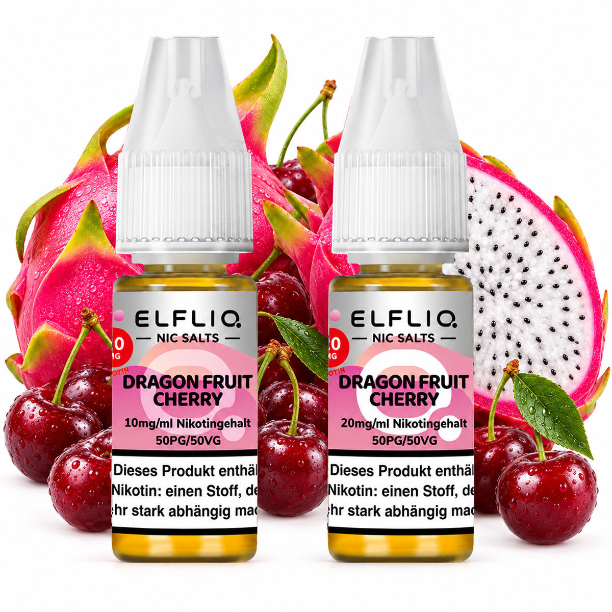 Liquid Nikotinsalz Dragon Fruit Cherry ELFLIQ 10ml
