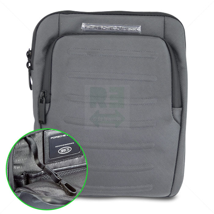 Umhängetasche Roadster Pro Shoulderbag S Porsche Design grau