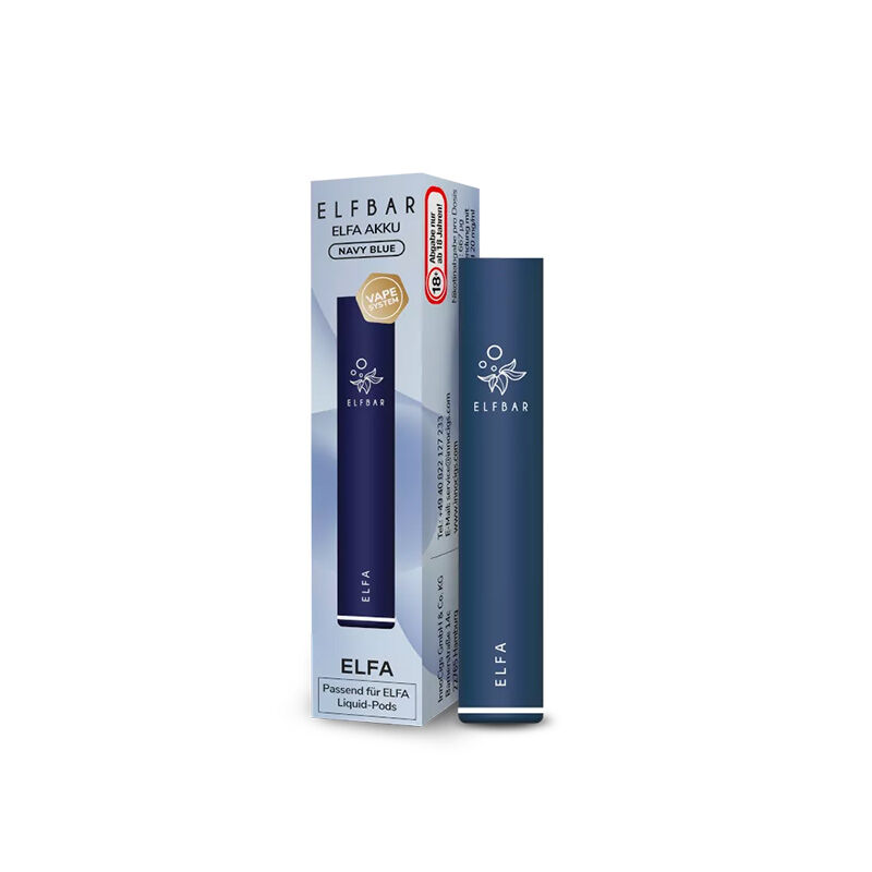 E-Zigaretten Akku ELFBAR Elfa 500mAh blau