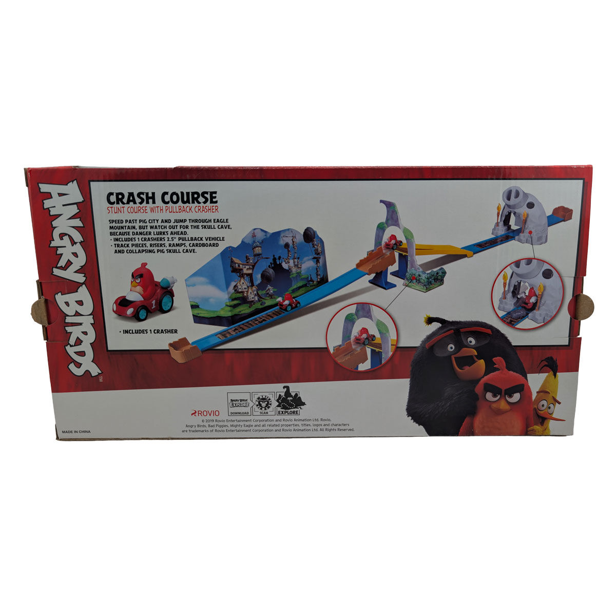 Crashbahn Maisto Angry Birds CRASH COURSE