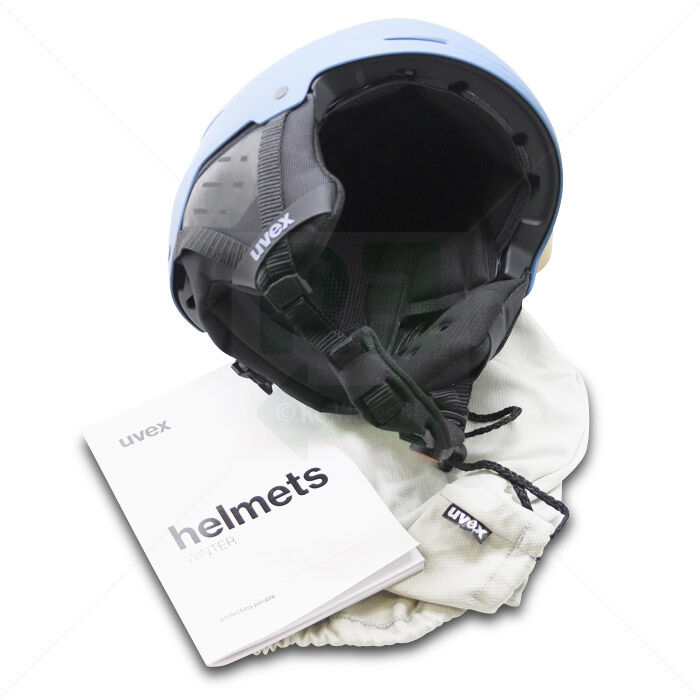Skihelm uvex Stance stone blue matt 54-58 cm