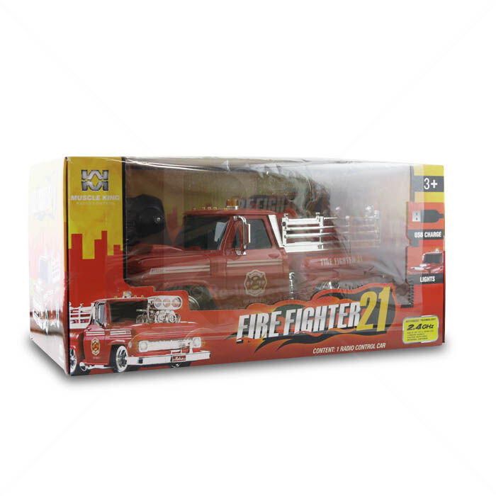 Ferngesteuertes Auto LEAN Toys Fire Fighter Feuerwehrauto