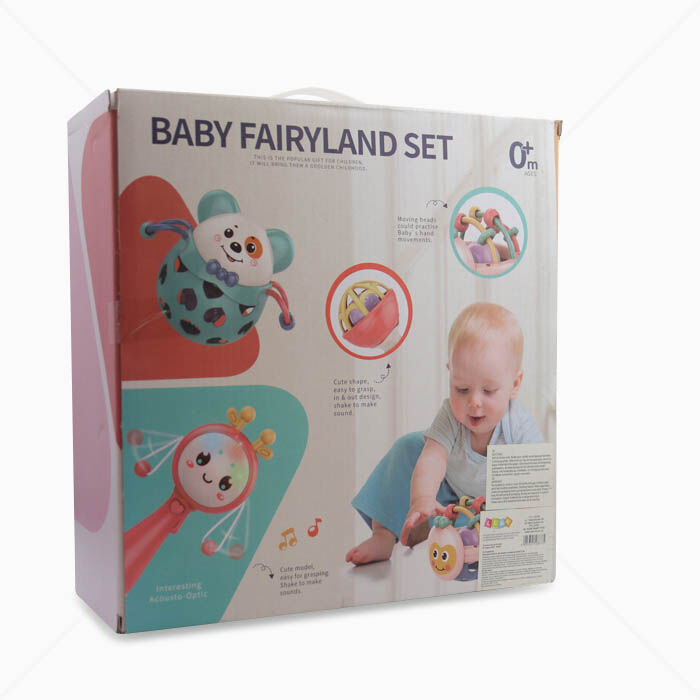 Baby Rasseln Spielzeug Set LEAN Toys Fairyland Baby Rasseln Spielzeug Set LEAN Toys Fairyland