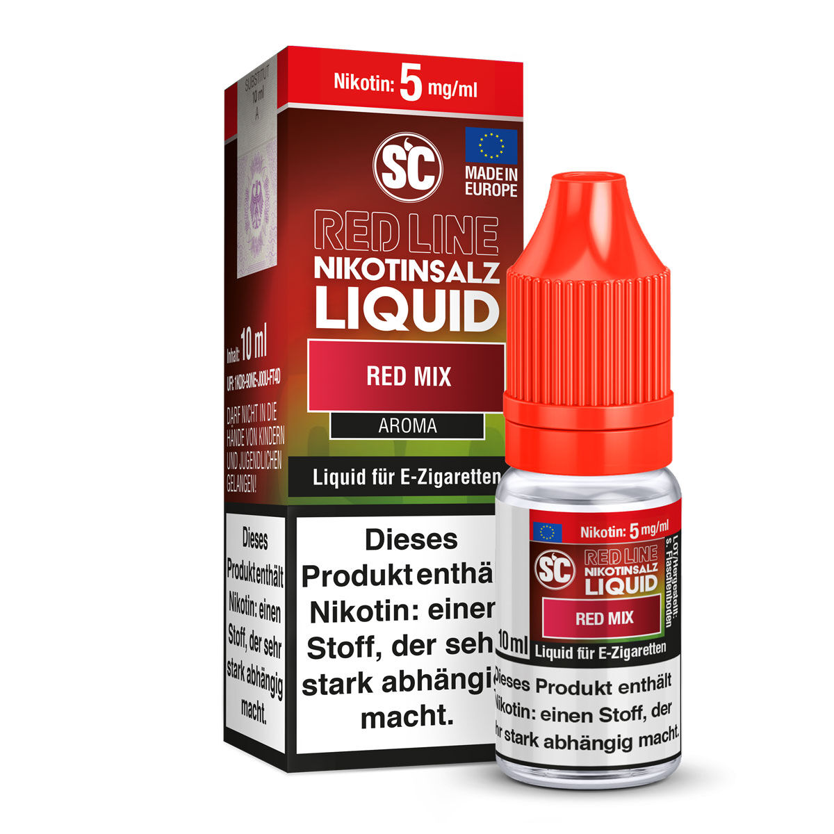 Liquid Nikotinsalz Red Line Red Mix SC 10ml 05mg/ml (leicht)