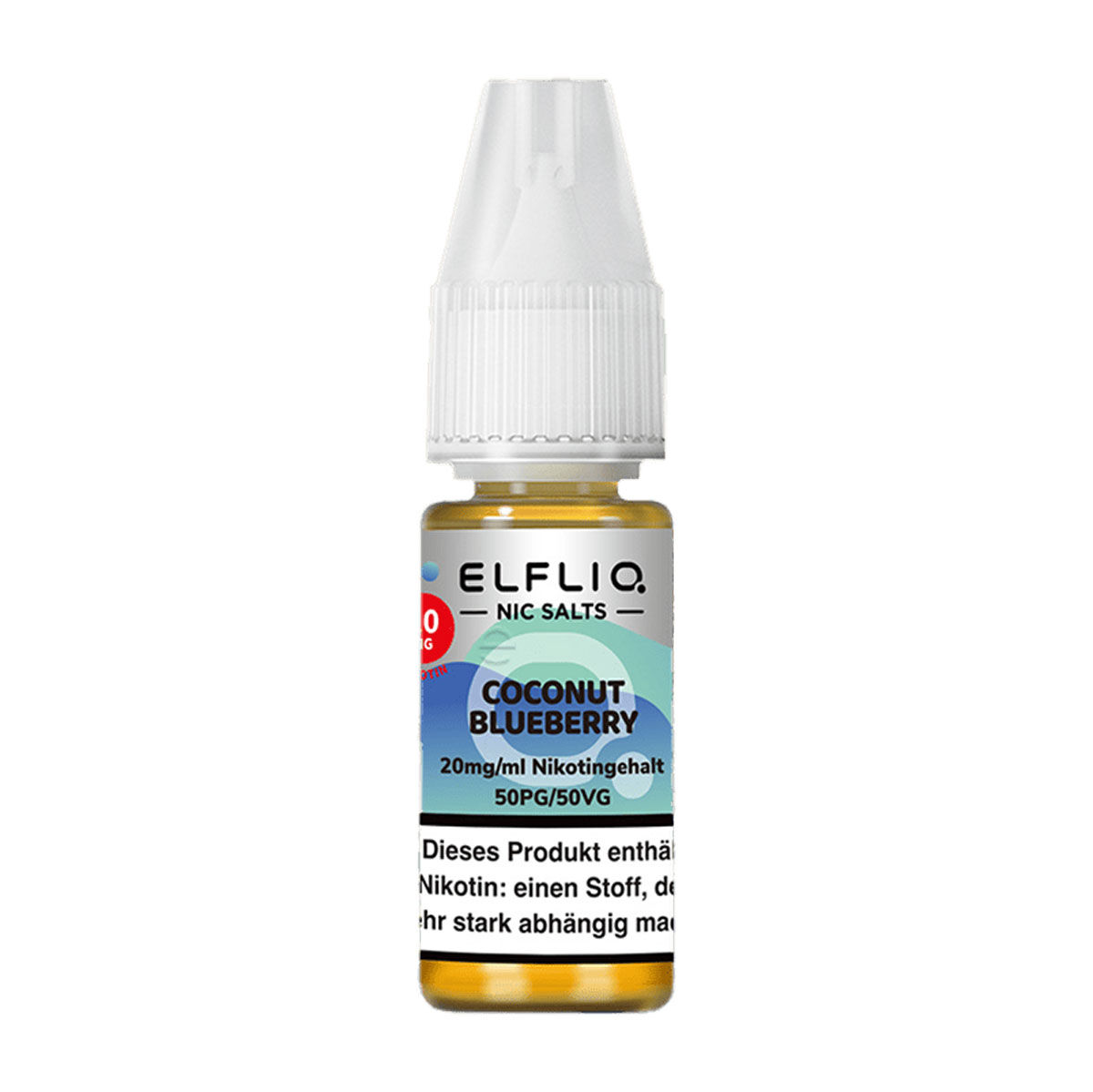 Liquid Nikotinsalz Coconut Blueberry ELFLIQ 10ml 20mg/ml (stark)